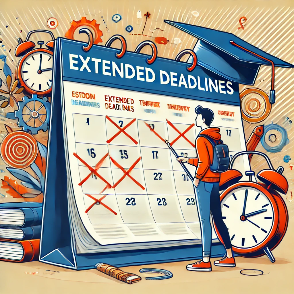 Extended Deadlines